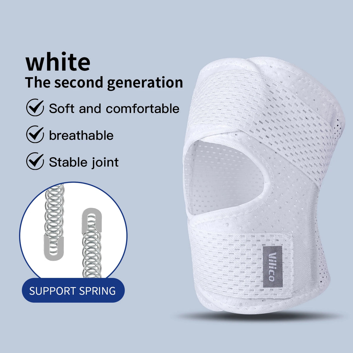 Unisex Sports Knee Pads - Lightweight Breathable Supports for Basketball, Running & Hiking