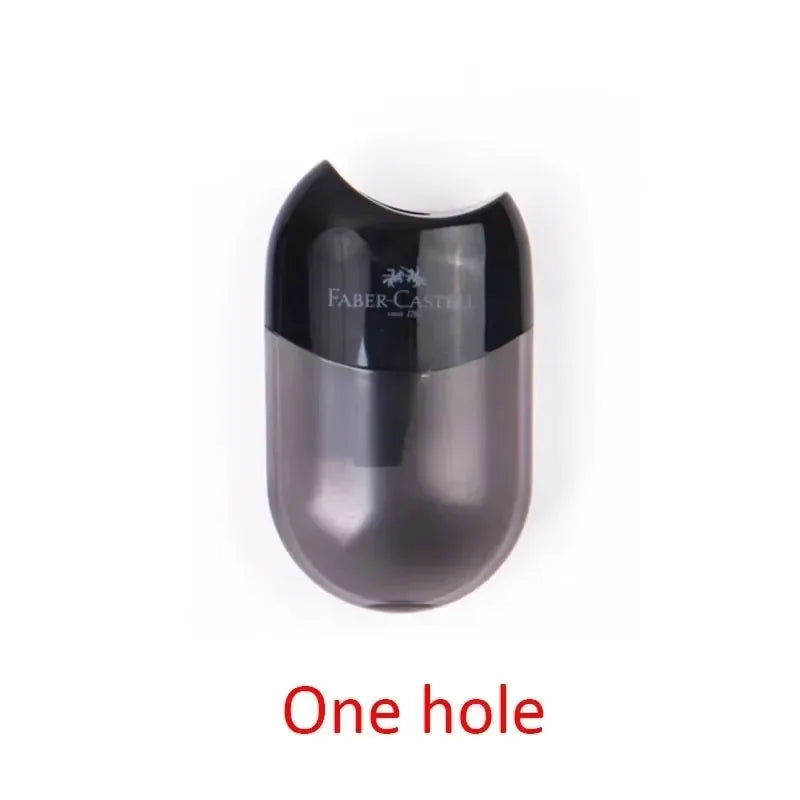 Double & Single Hole Transparent Pencil Sharpener – Creative Pen Knife for Kids & Students, School Supplies