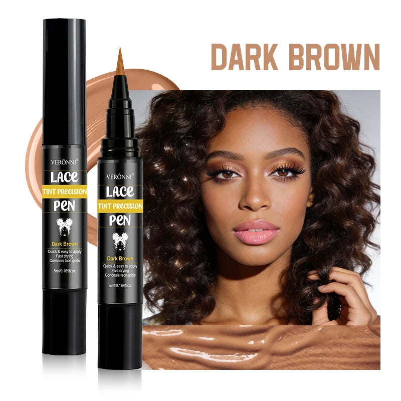 Lace Tint Precision Pen - 5ml Wig Lace Dyeing & Lace Color Correction Stick