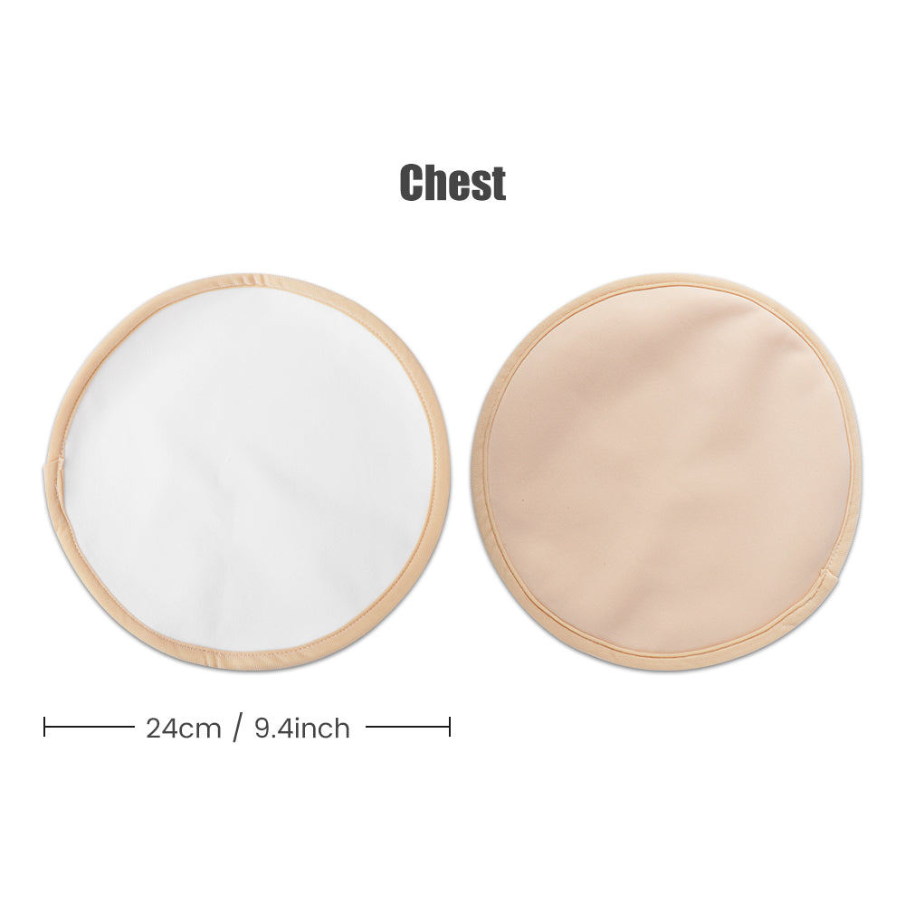 Reusable Castor Oil Pack Wrap - Organic Cotton with Adjustable Elastic Strap, Castor Oil Compress for Body Care