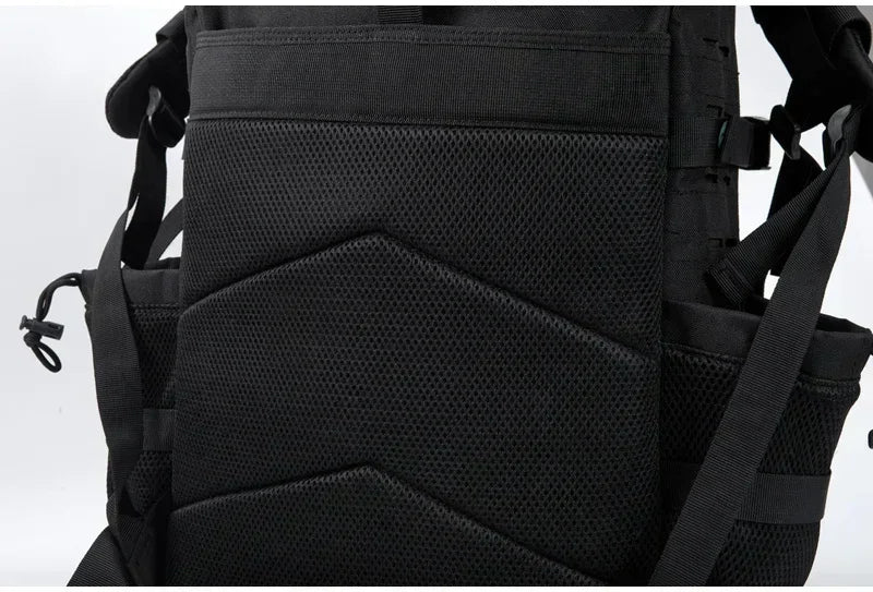 25L/45L Tactical Backpack for Men & Women – Outdoor Hiking Molle Daypack, School & Gym Rucksack with Dual Cup Holders