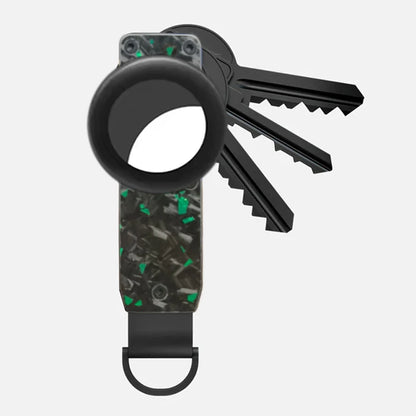 Compact Key Organizer – Minimalist Metal Key Holder for 2-6 Keys, Secure Keychain Case