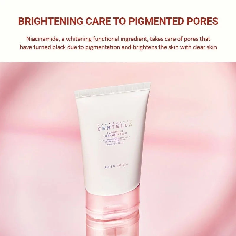 SKIN1004 Madagascar Centella Poremizing Light Gel Cream 75ml — Deep Hydration & Pore Care Facial Skincare