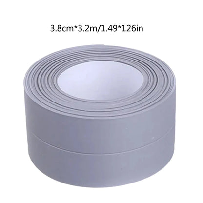 Waterproof Mold-Proof Self-Adhesive Sealing Strip Tape Roll for Bathroom & Kitchen – Toilet Gap Sealant Repair Waterproof Tape Accessory