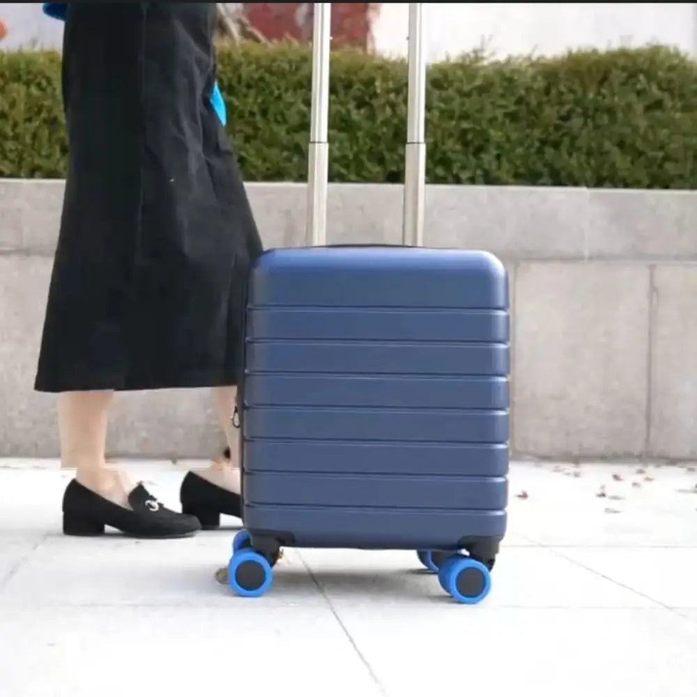 4/8PCS Travel Luggage Wheel Protectors — Noise-Reducing Caster Covers for Suitcase Trolley Boxes