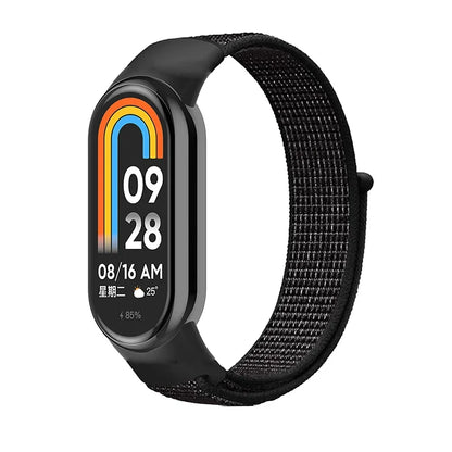 Nylon Sport Loop Strap for Xiaomi Mi Band 9 8 NFC – Replacement Wristband for Mi Band 7 6 5 4 3