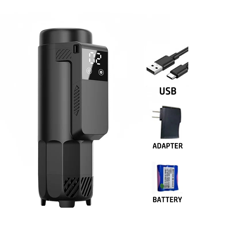 Portable Insulin Cooler with LCD — USB Rechargeable Medicine Fridge for Travel, Home & Car, Compact Pill Box with Precise Temperature Control