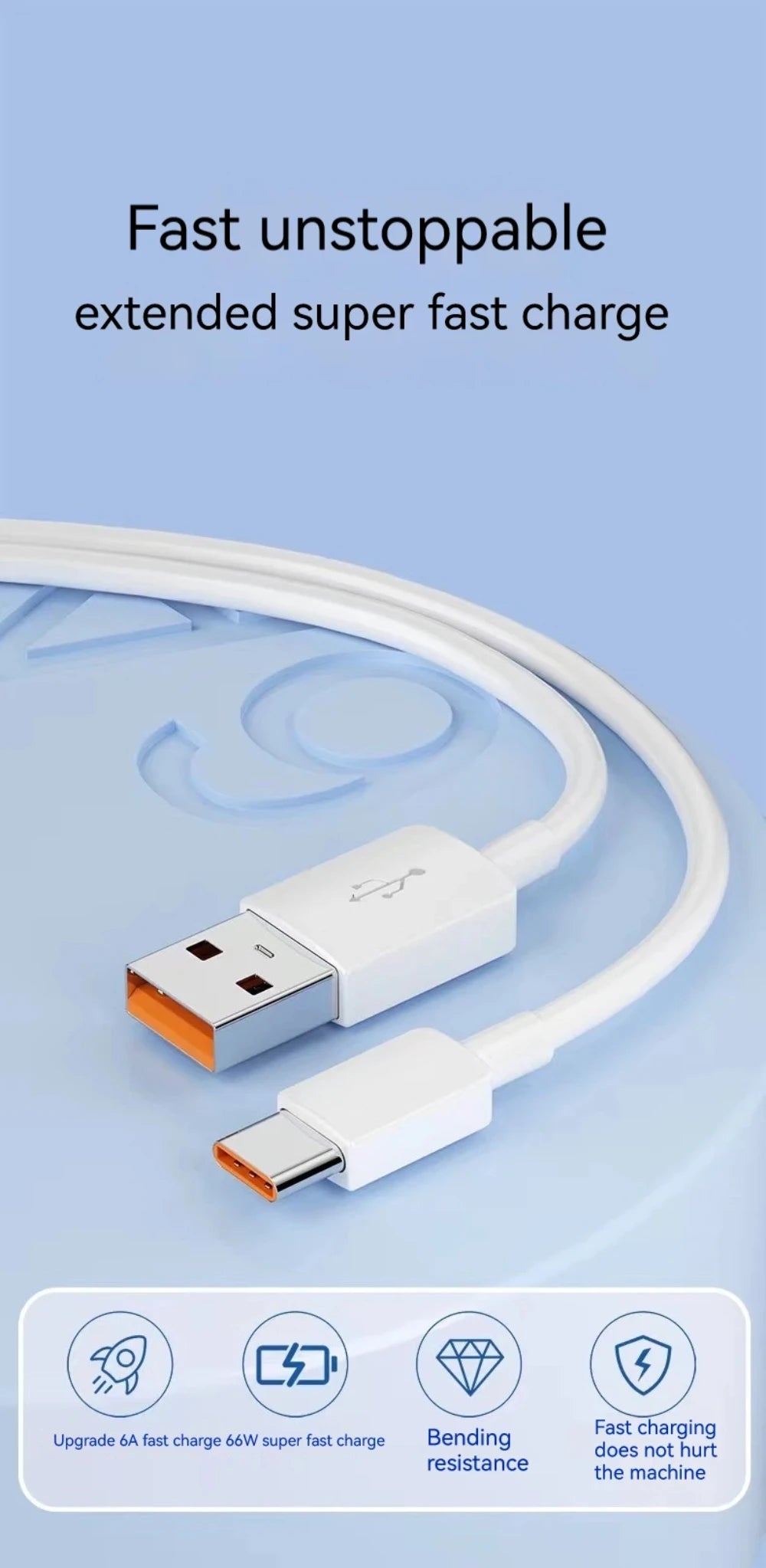 NNBILI 2024 New 6A Extra Long 1M-14M USB Micro/Type C Fast Data Cable – Compatible with Xiaomi, Huawei, PS4/5, VR & Android Phones