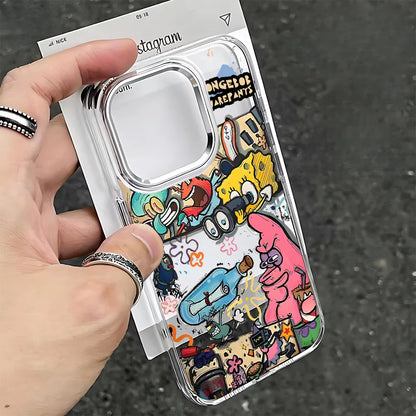 Funny Cartoon Phone Case - Soft Clear Protective Cover for iPhone 17, 16, 15, 14, 13 & More