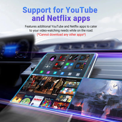 OTTOCAST Play2Video Pro Wireless CarPlay & Android Auto Adapter – YouTube, Netflix, IPTV for Kia & Toyota