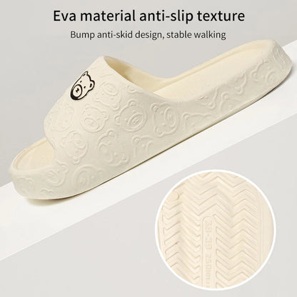 Non-Slip Slippers for Women – 2024 New Indoor Bathroom Sandals, Summer EVA Home Footwear