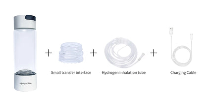 BlueVida SPE&PEM Hydrogen Water Generator - High Concentration, 2 Work Modes & Self-Cleaning, Hydrogen Absorption