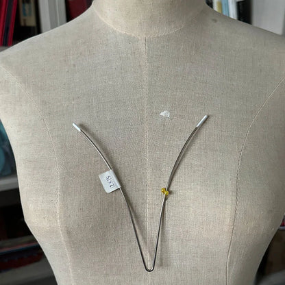 Stainless Steel Bra Underwire Shapers - 6-Piece Lingerie Making Supplies for Bras, Bustiers, and Corsets