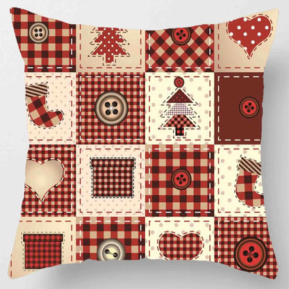 Christmas Pillowcase Set 45x45cm – Festive Cushion Covers for Home Décor & Holiday Gifts