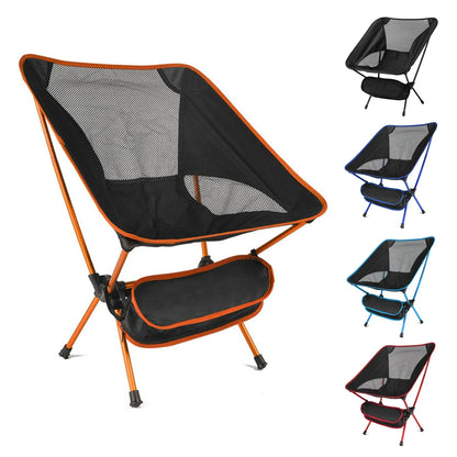 Ultralight Folding Chair – Portable Detachable Seat for Fishing, Camping, BBQ, Garden & Hiking