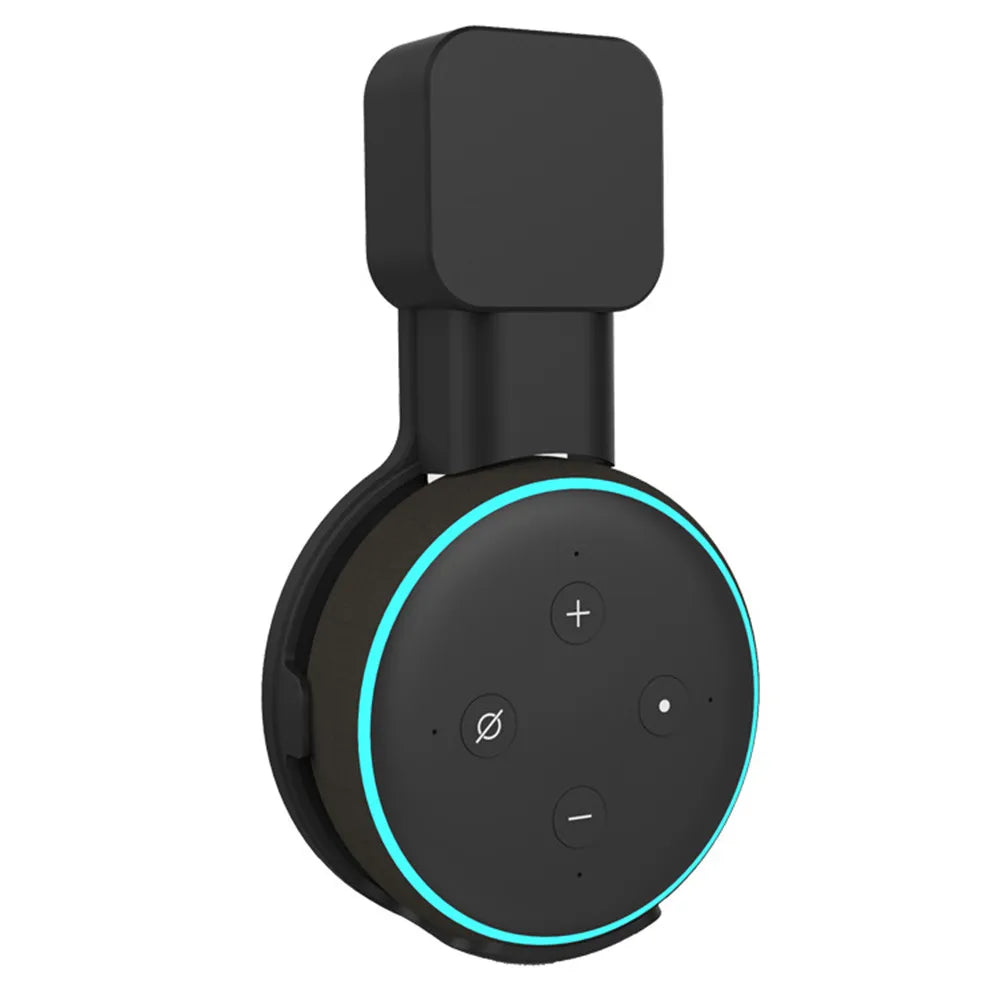 Speaker Wall Mount Holder for Alexa Echo Dot 3rd Gen – Screwless Cable Management Stand Hanger for Indoor Sound Box