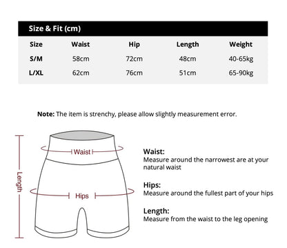 Elevate Your Workout: Women's High Waist Elastic Yoga Shorts - Tummy Control, Seamless Butt Lifting Design for Gym Workout Compression Tights