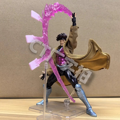 Ct Toys 1/12 Gambit Action Figure — Mafex 131 X-Men Comic Version | Anime Model Collectible Gift for Kids