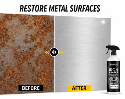 Eco-Friendly Rust Dissolver - Non-Toxic Metal Rust Remover for Restoring Old Tools & Surfaces