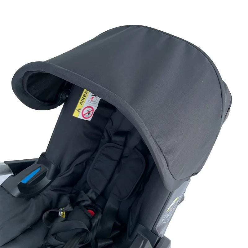 Stroller Accessories 4-in-1 Kit — Canopy, Seat Cushion, Changing Cover & Sunshade for Doona Car Seat Stroller