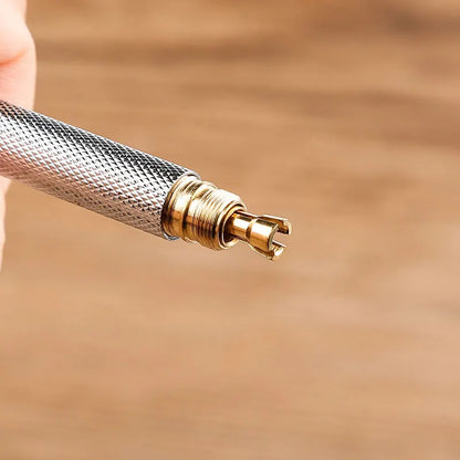 Full Metal Mechanical Pencil Set - 0.3  0.5  0.7  0.9  1.3  2.0 mm - Art Drawing & Painting Automatic Pencil with Leads - Office & School Supply