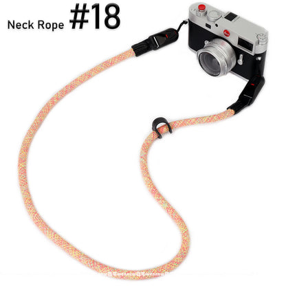 Nylon Rope Sling Quick Release Camera Strap – Wrist & Neck Shoulder Strap for Fujifilm, Sony, Nikon, Canon & Leica Mirrorless Cameras