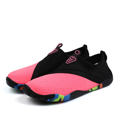 Unisex Quick-Dry Aqua Shoes – Breathable Water Sneakers for Swimming, Beach, and Outdoor Upstream Activities (Sizes 35-45)