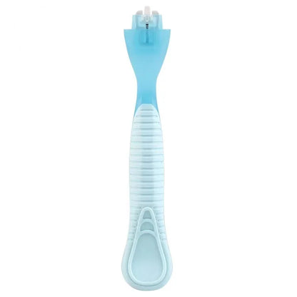 Women’s 3-Layer Safety Razor – Stainless Steel Manual Shaver for Body, Bikini, Underarm & Thigh Hair