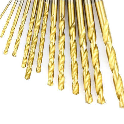 13PCS High-Speed Steel Drill Bit Set – Impact Quick-Change Kit for Metal, Glass, Tile & Concrete Masonry Drilling Tools
