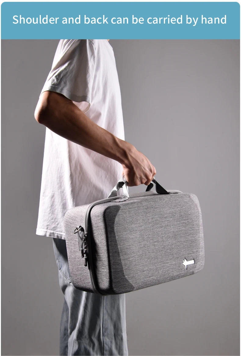 Hard Shell Carrying Case for PS5 – Protective Travel Bag for Console, Base & Accessories