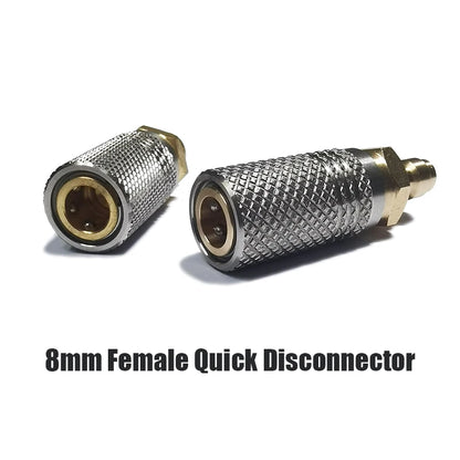 Extended Air HPA Quick Release Adapter Socket – 1/8 BSPP (G1/8) 8mm Male Nipple for Fast Disconnect   2/2