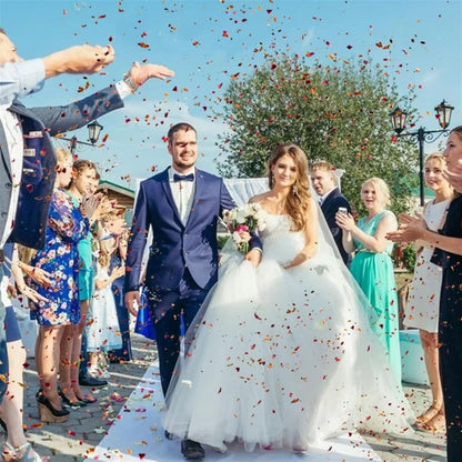 Natural Dried Rose Petals Confetti – 10g Biodegradable Wedding Flower Confetti for Party Decoration, DIY Crafts & Handmade Gifts