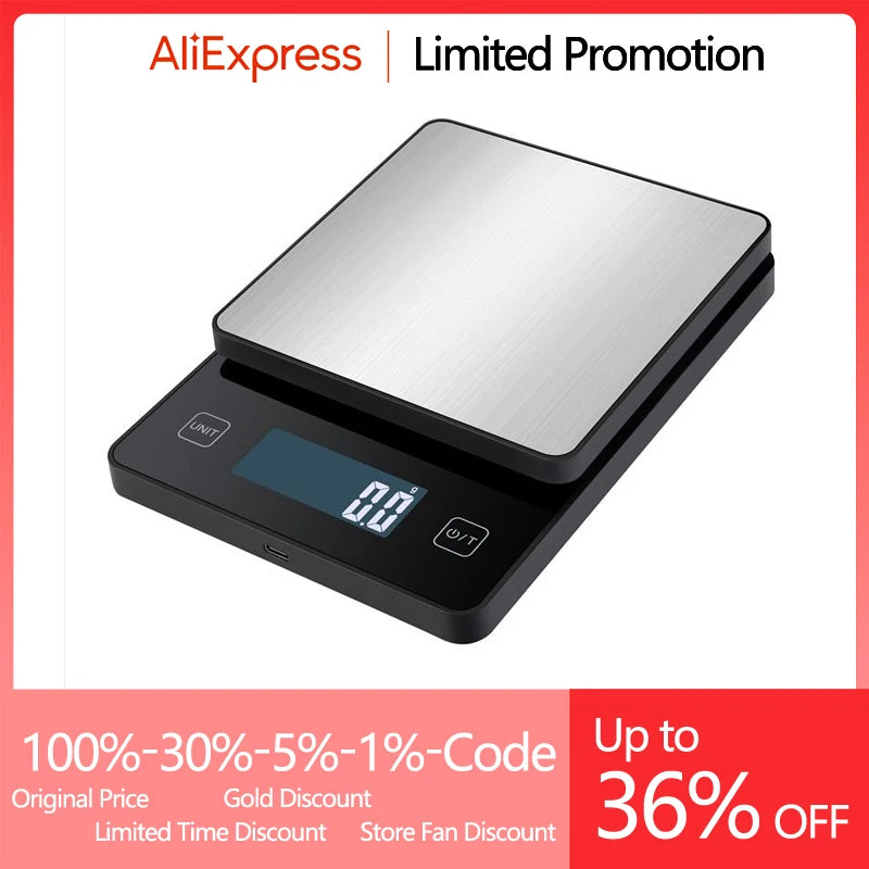 Digital Body Fat Scale — Smart TFT Color Screen with Heart Rate Monitoring for Precise Body Weight Measurement