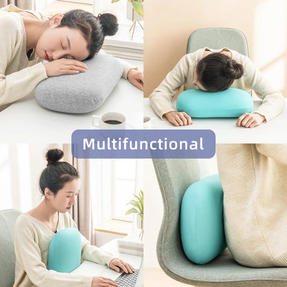 Multifunction Memory Foam Neck Pillow - Soft Slow Rebound Travel Pillow for Sleeping, Cervical Health, and Massage