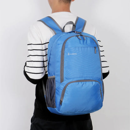 Lightweight Foldable Backpack - Waterproof Packable Daypack for Men & Women, Outdoor Travel, Hiking, Cycling & Camping Shoulder Bag