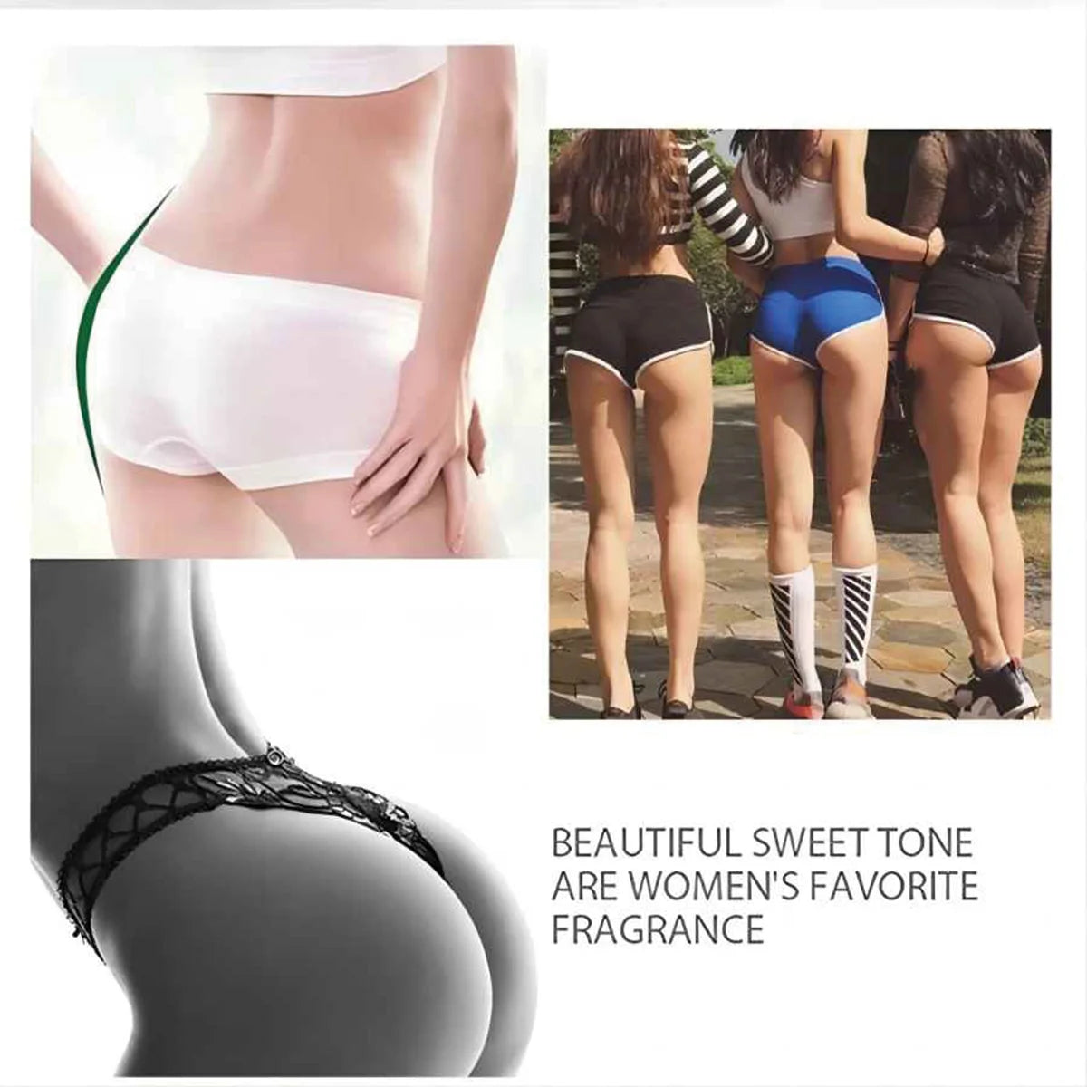 Hip & Buttock Massage Oil Essence - Moisturizing Body Care Oil for a Smooth, Firm-Looking Appearance