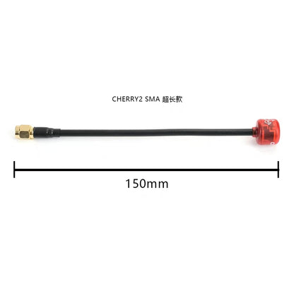 RUSHFPV Cherry 2 II 5.8G FPV Antenna – LHCP/RHCP SMA UFL IPEX MMCX for Freestyle Analog & Digital Drone DIY Parts