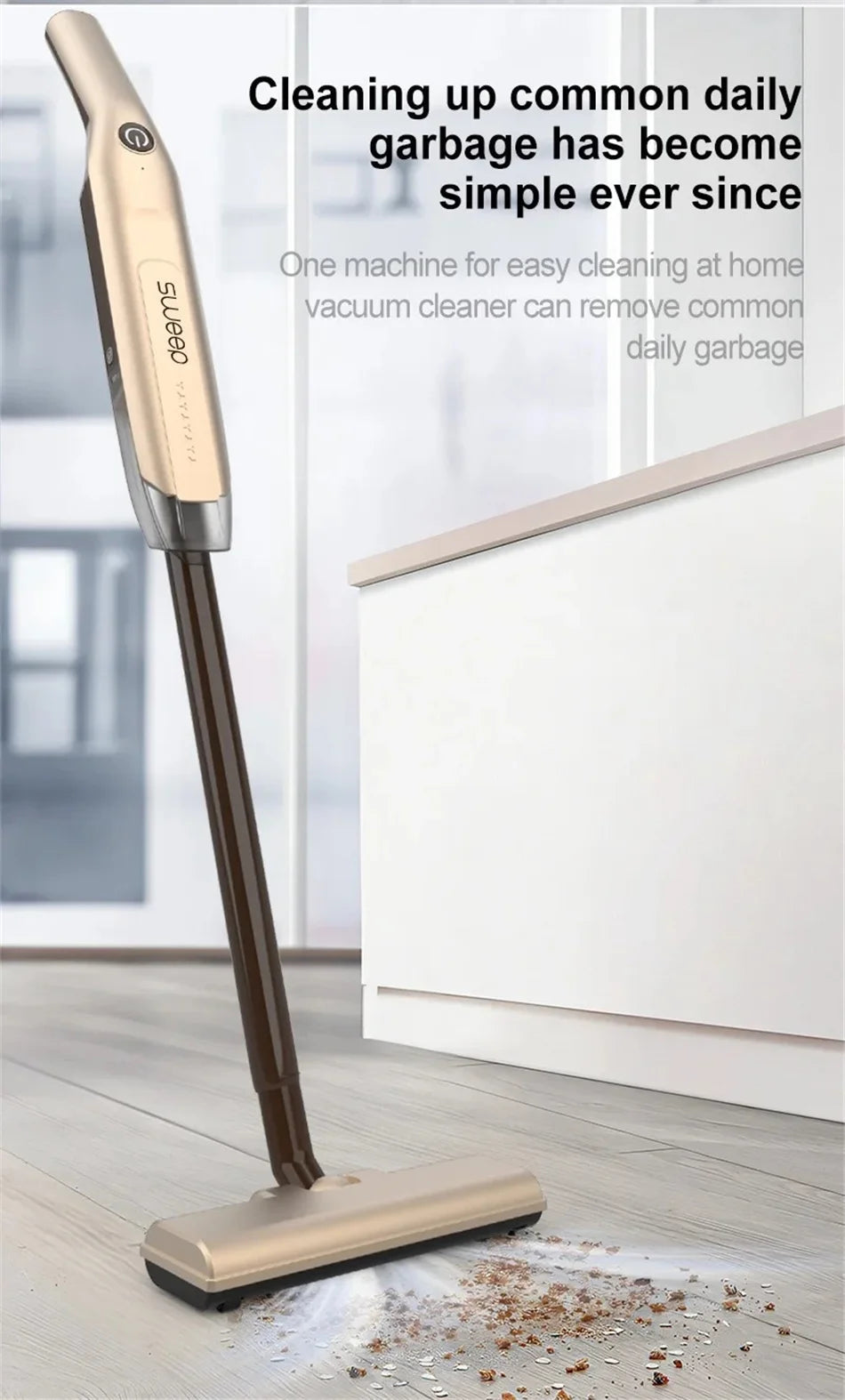 Handheld Wireless Vacuum Cleaner – 20000Pa Powerful Car Vacuum with Metal Strainer, Portable & Cordless