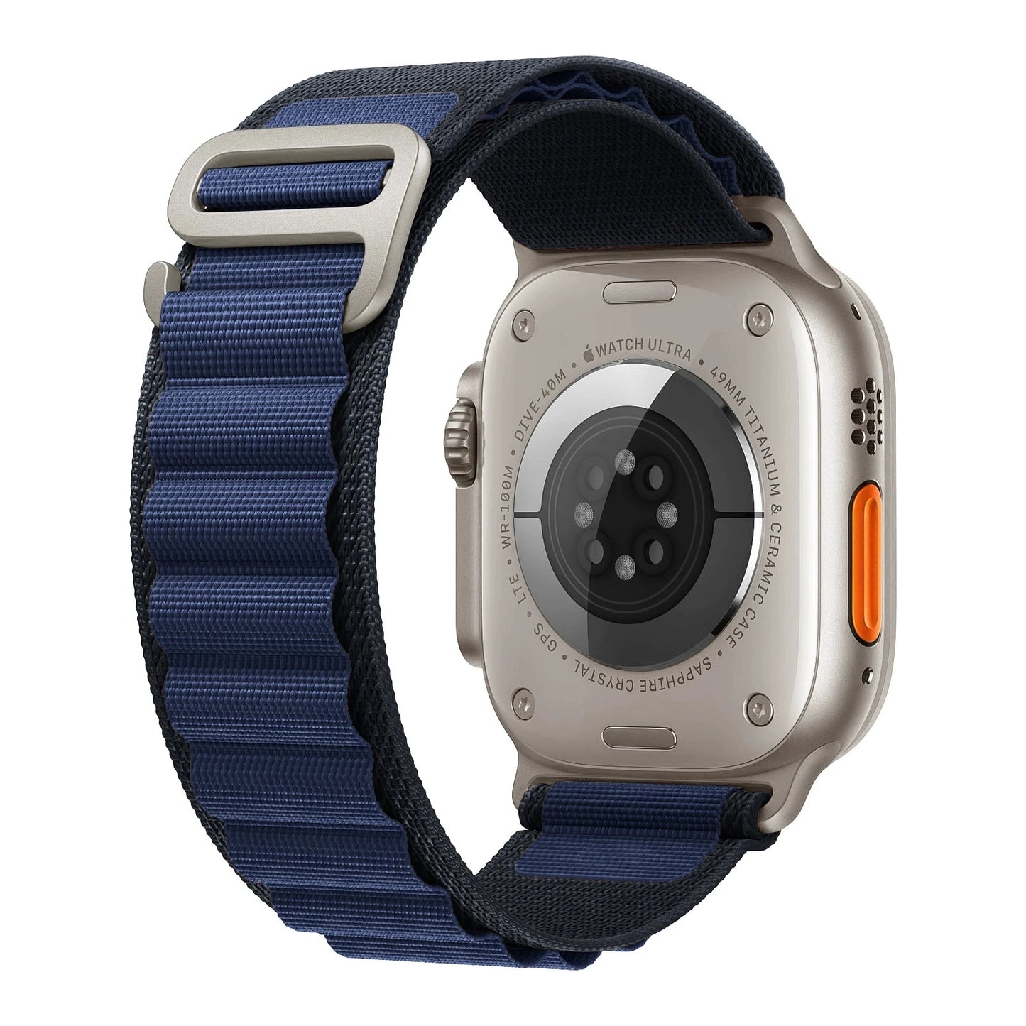 Alpine Loop Nylon Sport Strap for iWatch — Compatible with Series 4–10, 42/46/49mm Bands
