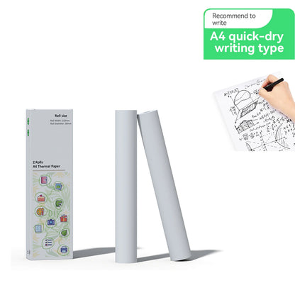A4 Thermal Paper Roll – 210x30mm for A4 Wireless Bluetooth A40/X8 Printer