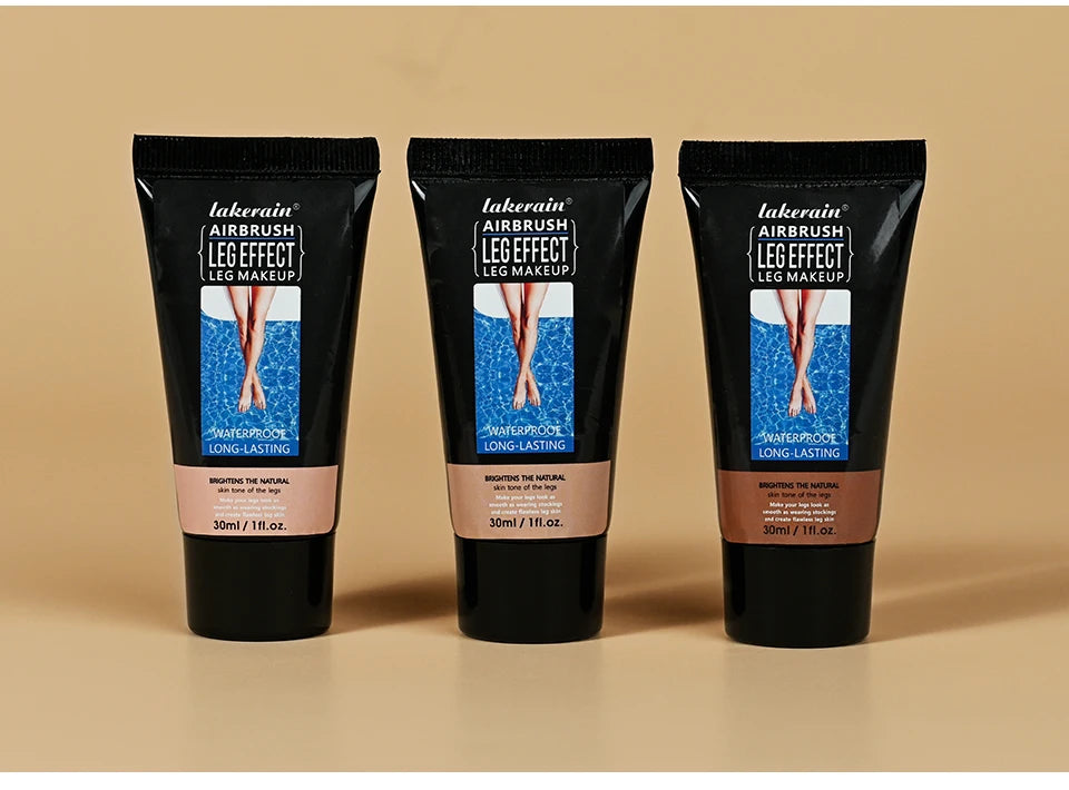 30g Moisturizing Leg & Body Foundation — Liquid Fake Tan Cream for Even Skin Tone and Skin Care
