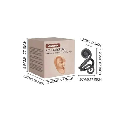 Tinnitus Relief Earrings – Anti-Tinnitus Ear Sleeves & Earring Stoppers for Soothing Ear Pressure Relief