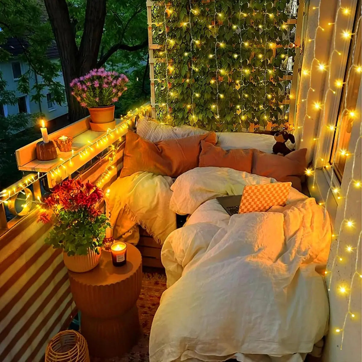 LED Waterproof Christmas Fairy Lights – 5/10/20M Outdoor String Lights for Garden, Tree, Home, Halloween, and Holiday Decoration