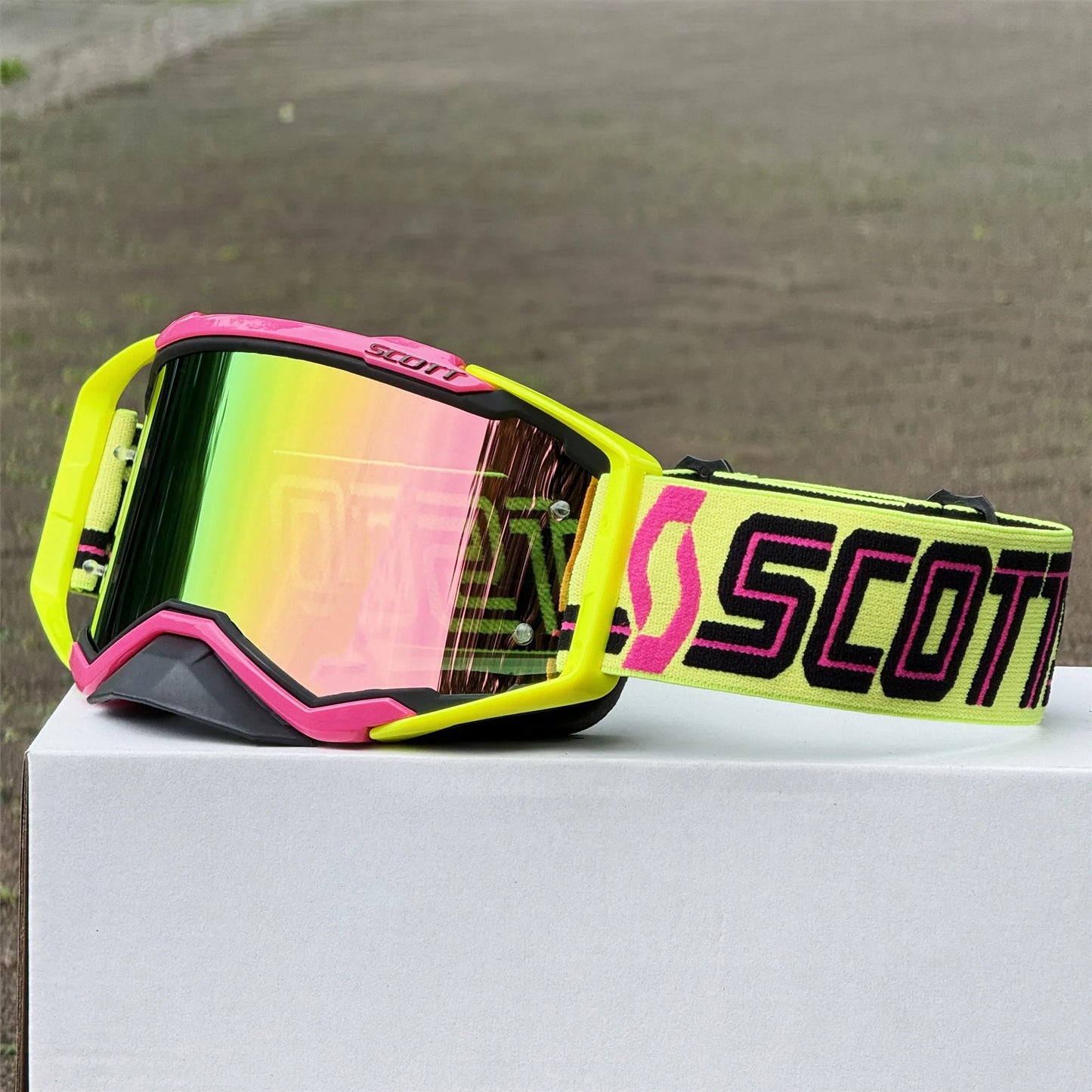 Motorcycle Riding Goggles UV400 – Dirt Bike & Cycling Glasses for Men, MTB & MX Off-Road Protection Eyewear Accessories