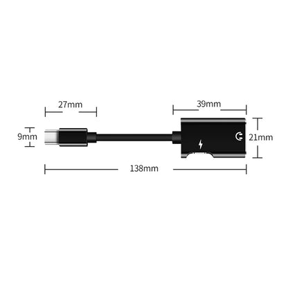 Type-C to 3.5mm Jack Adapter – Audio Splitter for Xiaomi, Huawei, USB-C Headphone Cable & Charger AUX Adapter