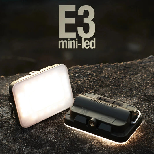 5000mAh LED Camping Tent Light — Rechargeable Waterproof Portable Hanging Night Lamp
