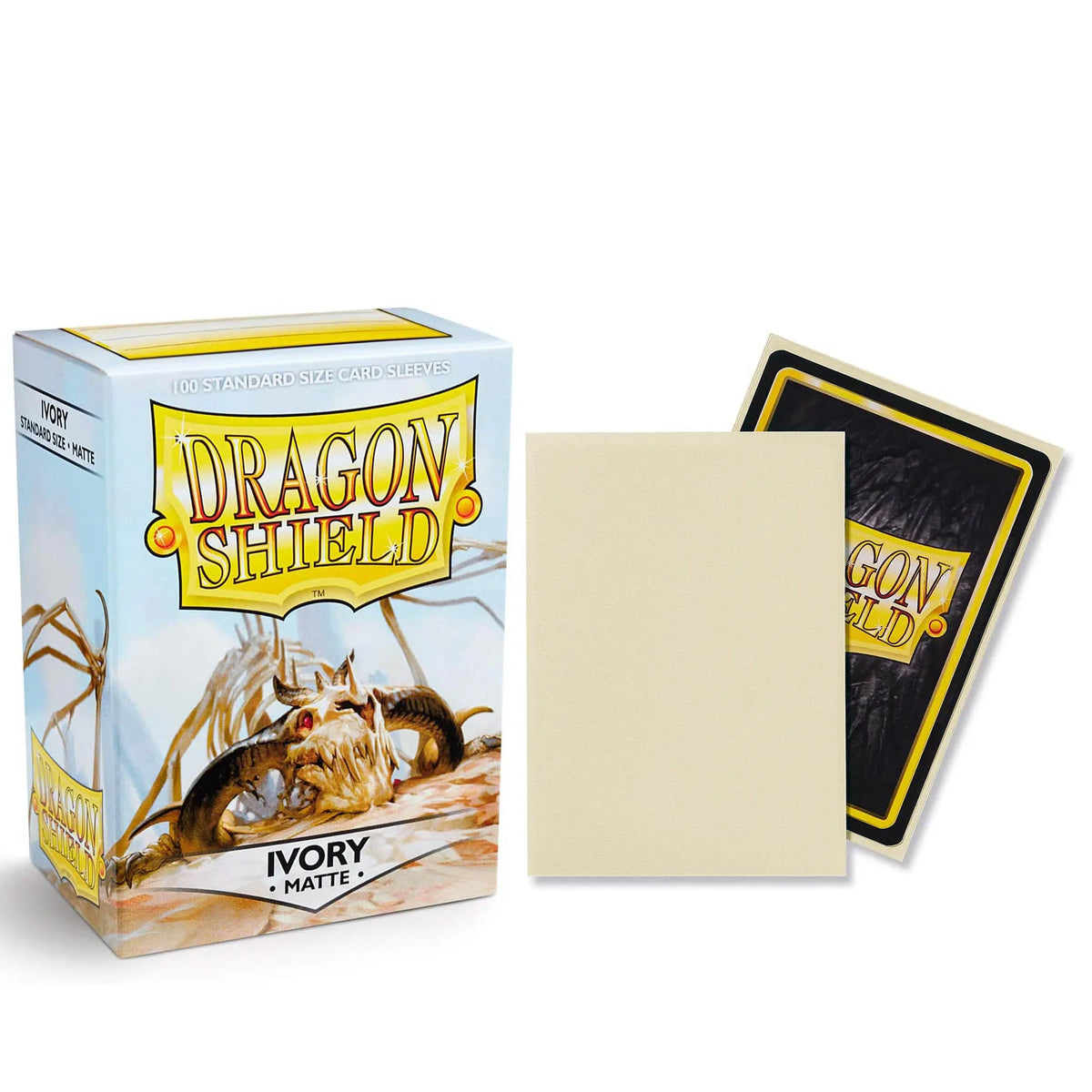 100-Pack 66×91mm Matte Card Sleeves - Trading Card Protectors for PTCG & Collectible Cards