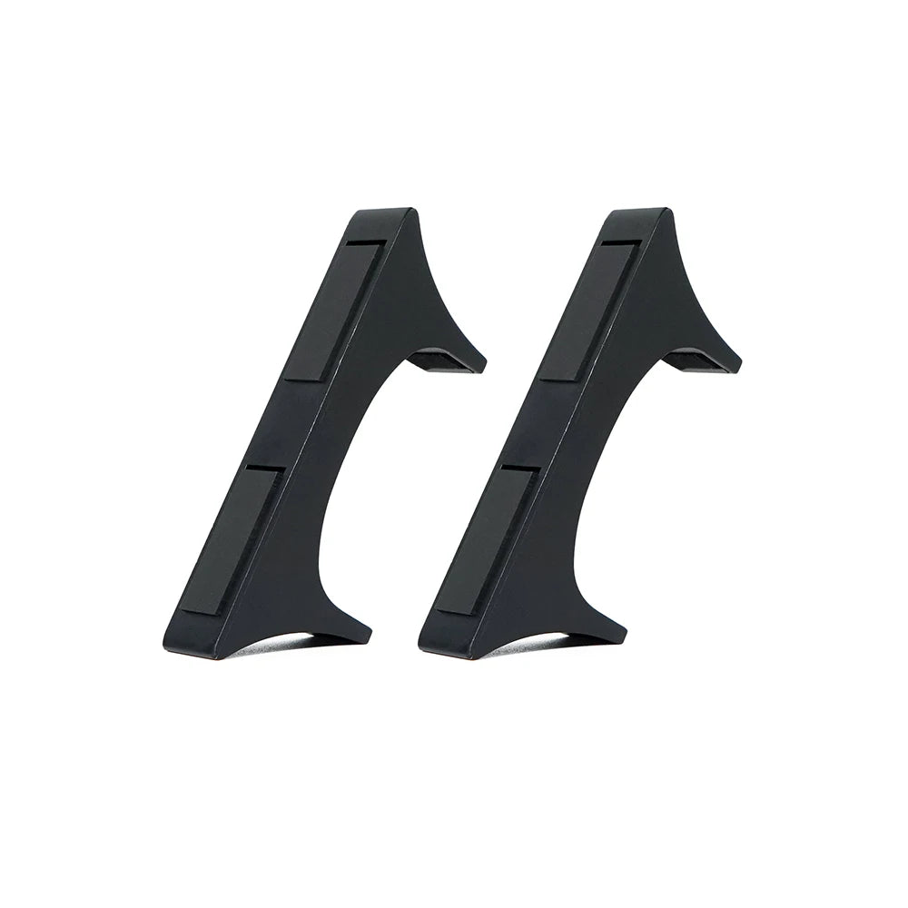 2PCS Horizontal ABS Stand for Wii U Console – Cooling Base Holder with Silicone Pads, Space-Saving Bracket Rack