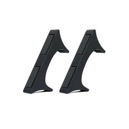 2PCS Horizontal ABS Stand for Wii U Console – Cooling Base Holder with Silicone Pads, Space-Saving Bracket Rack