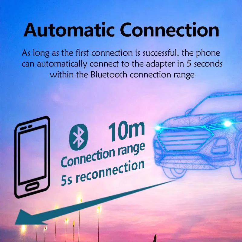 2-in-1 Wired to Wireless CarPlay & Android Auto Adapter – Fast Connect Smart Dongle for Toyota, Mazda, Benz, Audi